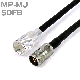 同軸ケーブル 5DFB(5D-FB) MP-MJ (MJ-MP) (インピーダンス:50Ω) 加工製作品 ツリービレッジ