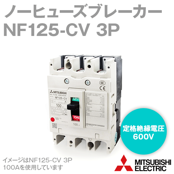NF125-CV 3P 100Aノーヒューズ遮断器NN